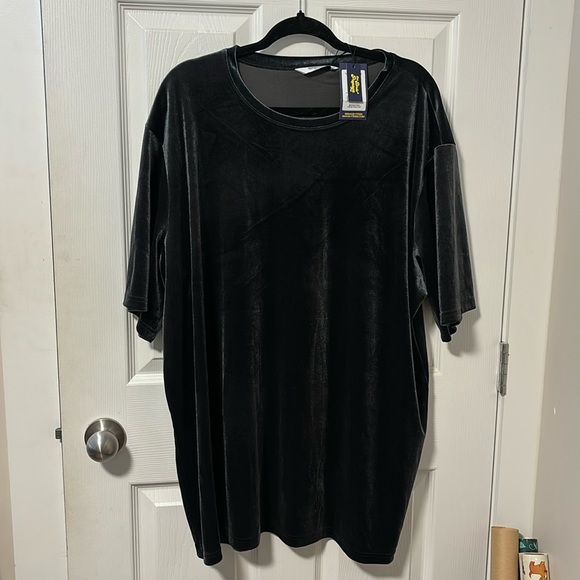 Smash and Tess x The Birds Papaya Velvet Tee - Picture 1 of 3